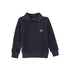 Le Bourdon Navy Bee Embroidered Sweatshirt