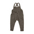 Kin and Kin K58 Taupe Denim French Terry Baby Overall