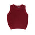 Parni K556 Burgundy Knit Vest