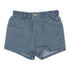 Lil Legs Denim Checked Shorts