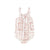 Bace Pink Paisley Handkerchief Print Romper