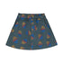 Bonmot Navy Rhombus Mini Skirt Allover