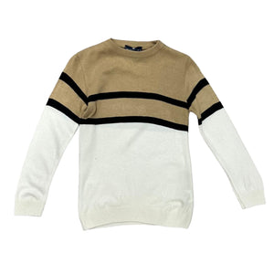 Manuelle Frank Camel/Cream/Black Sweater
