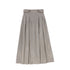 Bace Beige Herringbone Button Detail Skirt