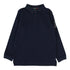 Lil Legs Navy Plaid Detail Polo