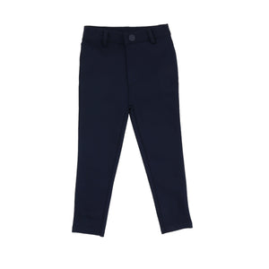 Lil Legs Navy Knit Pants without Seam