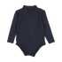 Lil Legs Navy Bamboo Mockneck Onesie