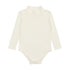 Lil Legs Winter White Bamboo Mockneck Onesie