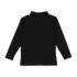 Lil Legs Black Bamboo Mockneck