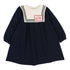 Lil Legs Navy Bon Voyage Dress