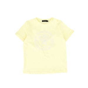 Bamboo Yellow Tennis Racket SS Tee