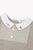 Tartine et Chocolat Taupe Knit Collar Romper