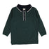Lil Legs Green Contrast Trim Polo