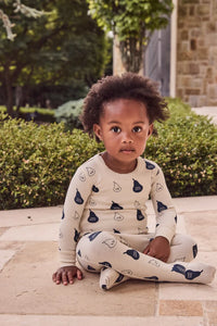 Parni PJ101 Navy LP Signature Footie