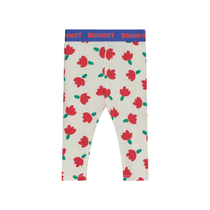 Bonmot Ivory Allover Flowers Legging