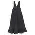 Valentina Black Quilted Taffeta V-Neck Jumper