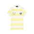 Bamboo Yellow Wide Striped Polo