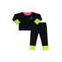 Parni D03 Black/Pink Heartlock Neon Cuff Doll Pj