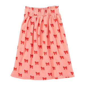 Piupiuchick Pink w/ Red Bows Long Skirt