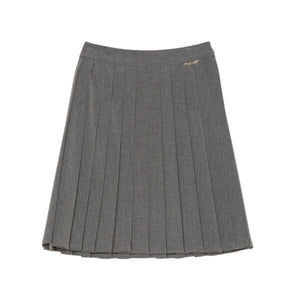 Twinset Med Grey Pleated Skirt