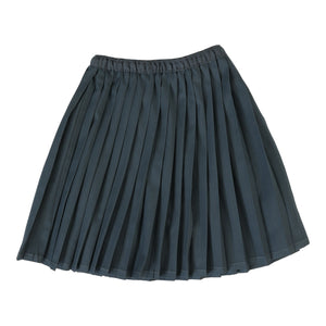 Lil Legs Slate Knife Pleated Skirt