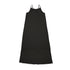 Urban Edge Black Silk Maxi Dress