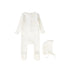 Bebe Jolee Ivory  Wrap Stitch Footie