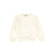 Bace Ivory Tennis Racquet Embossed Sweatshirt