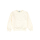 Bace Ivory Tennis Racquet Embossed Sweatshirt