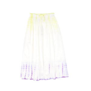 Valentina Lilac Crinckle Tie Dye Maxi Skirt