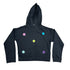 Rock Candy Black Smiley Patch Hoodie