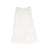 Valentina White Pleated Button Maxi Skirt