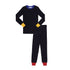 Parni PJ80 Navy/Blue Colorblock Pajamas