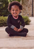 Parni PJ 106 Black Colorblock Footie
