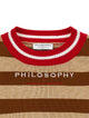 Philosophy Beige Brown Knit Vest