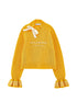Philosophy Yellow Bow Sweater