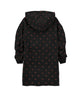 Philosophy Black LS Hooded Dress