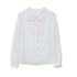 Patachou White Girl Bow Blouse