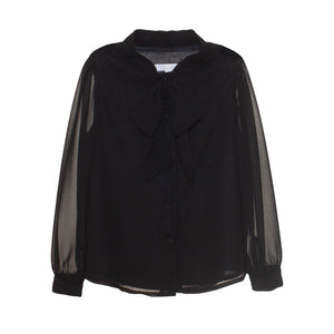 Patachou Black Girl Bow Blouse