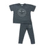 Picnik Grey Smiley T-Shirt and Legging Set