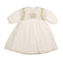 *PO* Noma White Floral Embroidery Dress