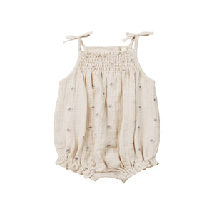 Quincy Mae Natural-Sweet-Pea Betty Romper