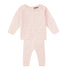 Bonton Rose des Sables Ensemble ajoure Naiss Set