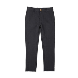 Noma Navy Herringbone Pants