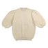 Noma Ivory Chunky Puff Sleeve Sweater