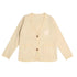 Belati Cream Scuba Jersey Jacket