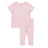 Marmar Pink Leo Tee & Legging Set