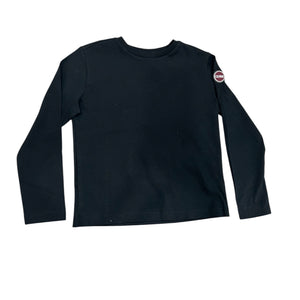 Colmar Black Crewneck LS T-Shirt 3587N