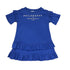 Philosophy Blue SS Dress w/ Ruffles