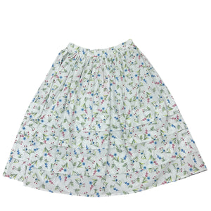 Christina Rohde Green Floral Skirt 2205 124